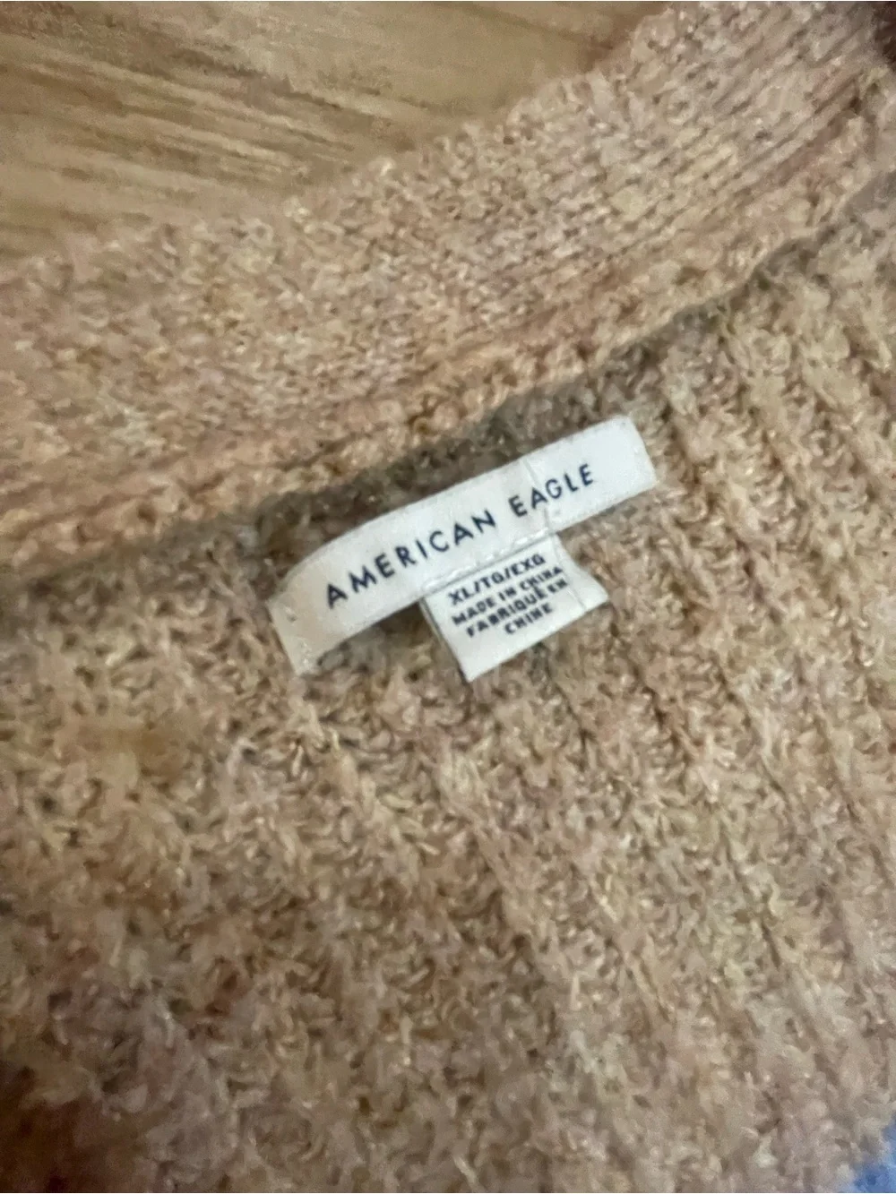 American Eagle Striped Multicolor Button-Front Women’s Cardigan Sweater